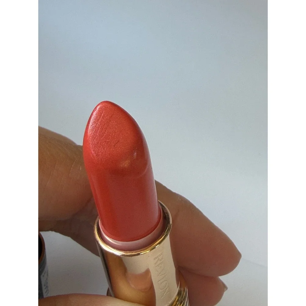 Revlon Super Lustrous Lipstick Frost 912 Tang-Y Orange Coral 0.15oz Discontinued